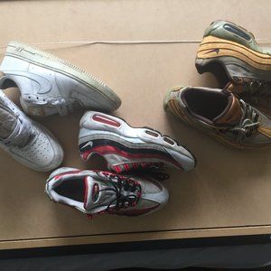 Mens Nike Shoes (Air Max / Air Force) - $150